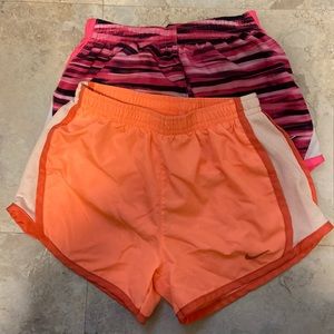 Bundle Nike Dri-fit shorts size 6-7
